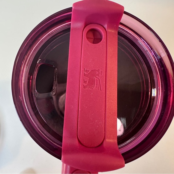Stanley‎ X Starbucks 40oz traveler tumbler new release 11/7/24 pink fuchsia gold - Picture 5 of 11